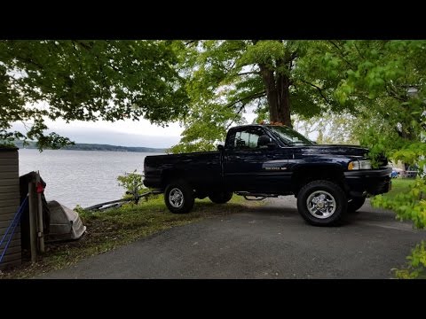 How to improve transmission cooler lines on a 95 Dodge Ram Cummins Turbo Diesel