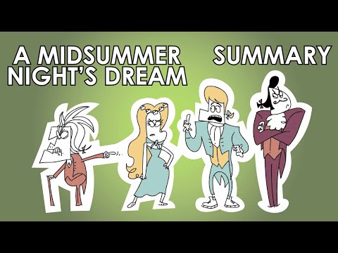 A Midsummer Night's Dream Full Plot Summary (Act 1-5)
