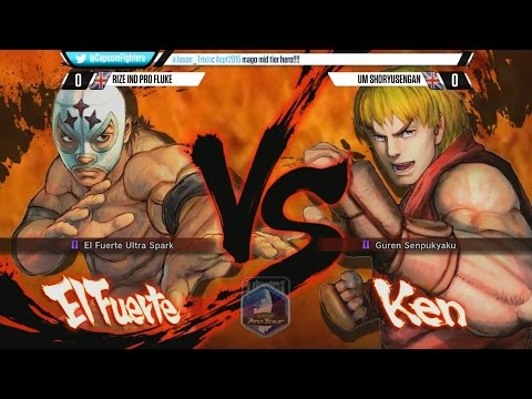 USFIV: RIZE IND Pro Fluke vs UM Shoryusengan - Hypespotting 4 Top 8 - CPT 2015