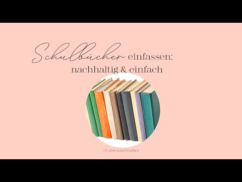 Bücher einbinden - nachhaltig | Leichtigkeit im Mama-Alltag