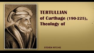 Video: Tertullian (240 AD), first used 'Trinity' to mean 3 distinct persons, influenced by Pagan Greek Philiosophy