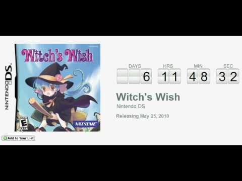 Witch's Wish Nintendo DS
