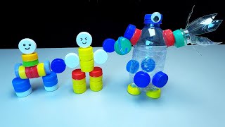 DIY: How To Make A Robot Out Of Recycled Plastic Bottles