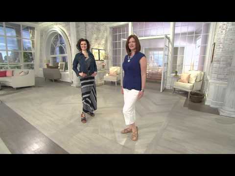 Earth Origins Leather Sandals w/ Adj. Backstrap - Felicia with Carolyn Gracie