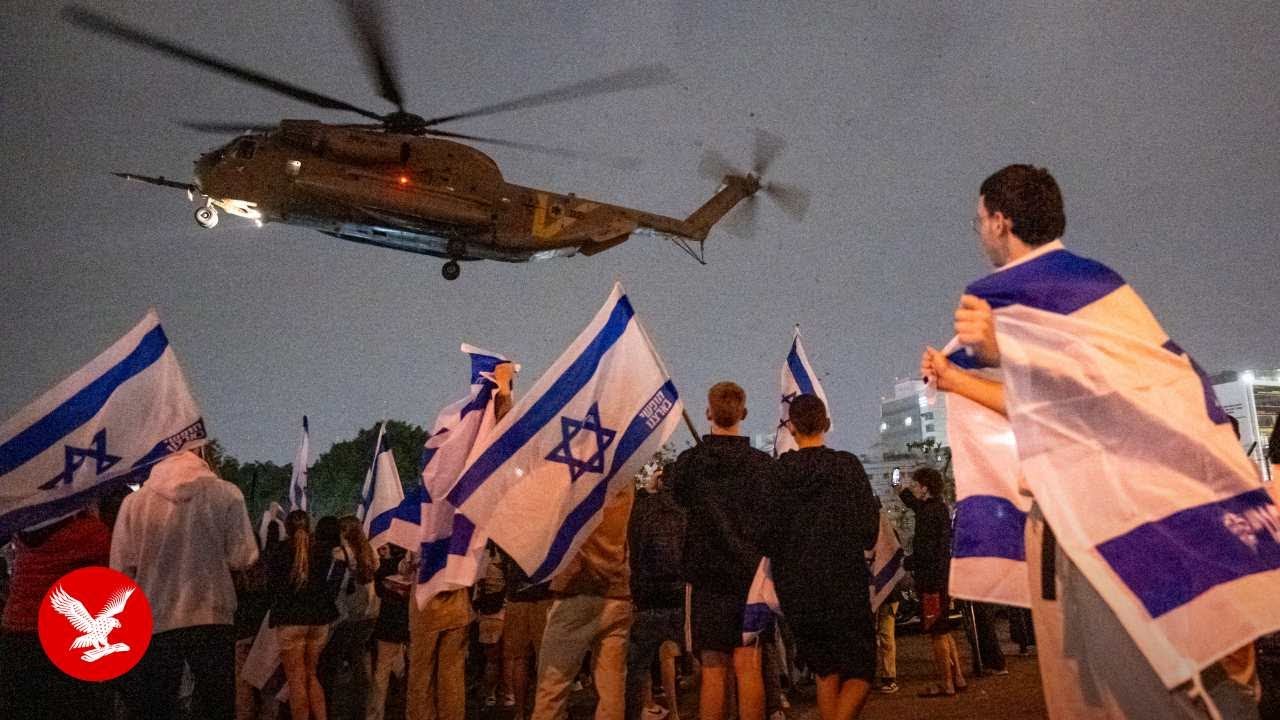 Live: View as British Israeli hostage among firsts to be released in ceasefire deal