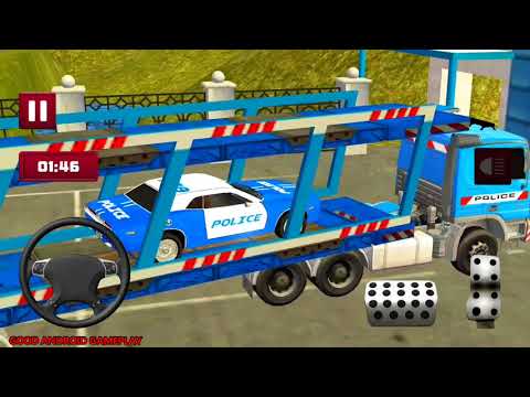 Transport Truck Police Cars: Transport Games #3 - Real Police Chopper Transport Android GamePlay FHD