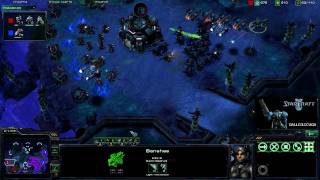 Starcraft 2 Commentary #59 (T)ballerscuba vs. (Z)tksgamer Part 2