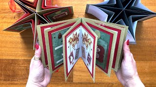Easy DIY Christmas STAR BOOK!