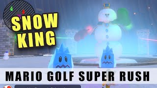 Mario Golf Super Rush Snow King final boss fight -