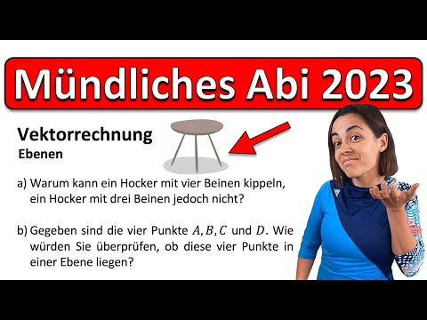 🚀🚀🚀 ORIGINALE ABI AUFGABE aus mündlicher Mathe Prüfung 2023 | Vektoren Frage FAQ-Katalog #18