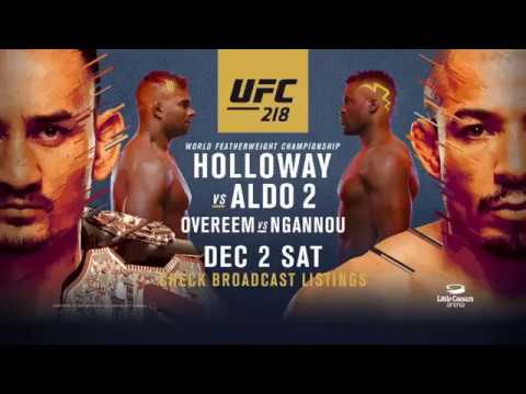 UFC 218 Promo trailer