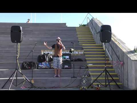 Steffen Charles plays Hastings Pier