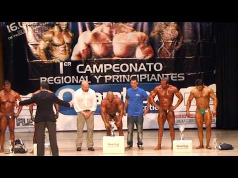 Entrega Trofeos Culturismo Senior - I Open Quamtrax Madrid