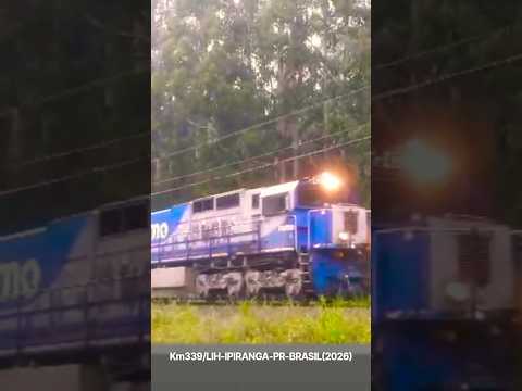 IPIRANGA PR-BRASIL(2026) #ferroviabrasileira #trains #railfan #railroad #railway #trilhos #logistica