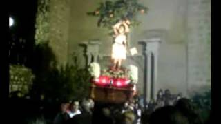 preview picture of video 'Encierro de San Sebastian, fiestas La Guardia '10'