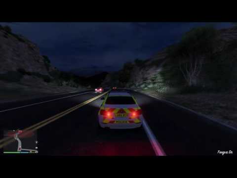 GTA V - LSPDFR - I Can't Catch Up to Him! & Rouge Officer [60fps]