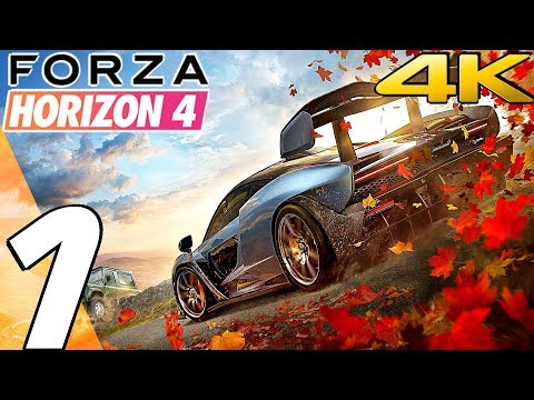 Forza Horizon 4 - Gameplay Walkthrough Part 1 - Prologue [4K 60FPS ULTRA]