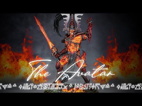 Painting the MOST EPIC AVATAR! Body and Flames