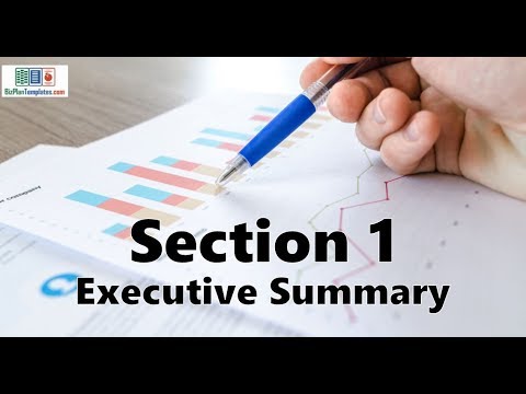 , title : 'BUSINESS PLAN EXECUTIVE SUMMARY'