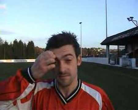 Whitstable Town FC captain Marcos Perona