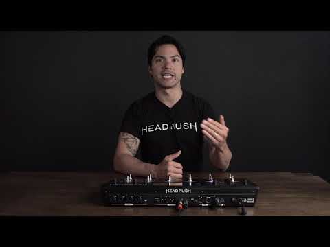 HeadRush Looperboard Tutorial - Audio Routing Menu