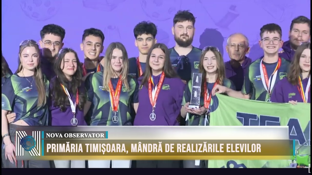 Primăria Timișoara, mândră de realizările elevilor