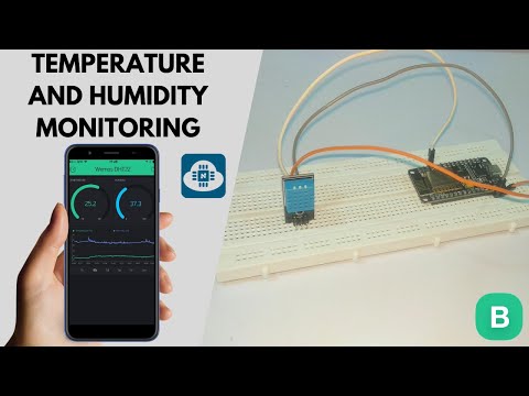 Blynk ESP8266 DHT11 Temperature Sensor
