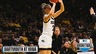 Dartmouth at Iowa | Highlights | Big Ten Women's Basketball | Dec. 21, 2022