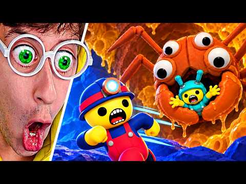 Monstruo Nos Quiere Comer 😈😱!! (necesito ayuda 😭) - Wobbly Life #496