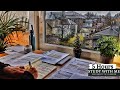 5 HOUR STUDY WITH ME | Revision Week, Background noise, Rain Sound, 10-min break, No Music
