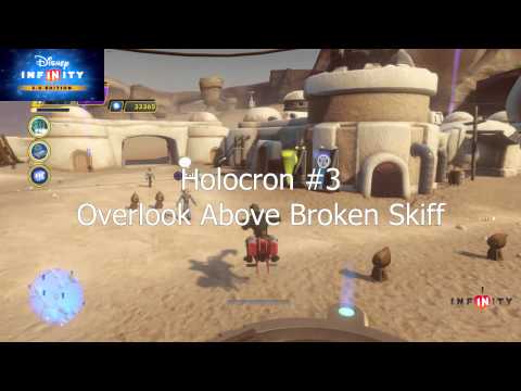 Tatooine Holocron Locations in "Twilight of the Republic" Playset for Disney Infinity 3.0