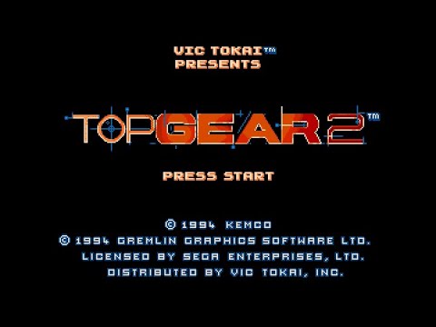 Top Gear 2 Megadrive