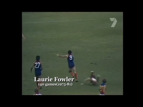 Laurie Fowler - Melbourne - 140 games, 18 goals - 1975, 1979 & 1980 Best & Fairest - VFL