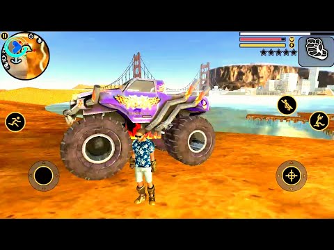 Vegas Crime Simulator Monster Truck Update (Naxeex LLC) Android Gameplay HD