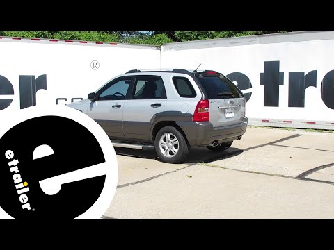 etrailer | Set up: Curt Trailer Hitch Receiver on a 2007 Kia Sportage