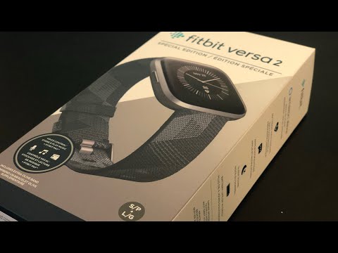Fitbit Versa 2 Special Edition Unboxing & Setup - How to set up a Fitbit Versa devices