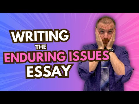 Writing the Enduring Issues Essay | Global History Regents Review LIVE!