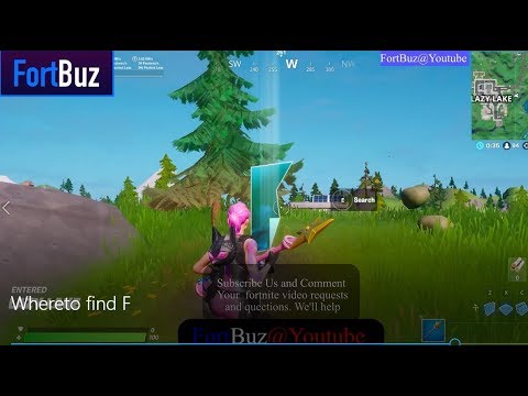 Where to Find the "F" in the New World Loading Screen "Guide" - Fortnite Chapter 2 (Season 1)