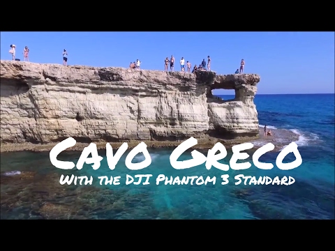 Beautiful drone footage of Cavo Greco in Protaras, Cyprus | DJI Phantom 3 Standard