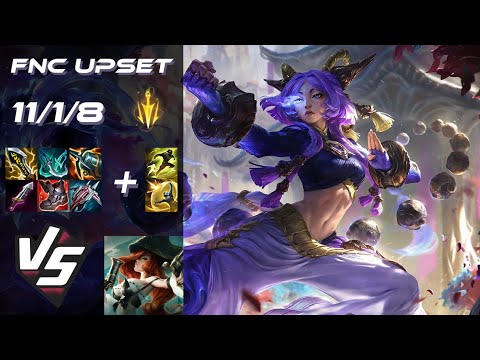 Fnatic Upset BOTTOM Yunara vs Miss Fortune - EU Challenger Patch 25.24