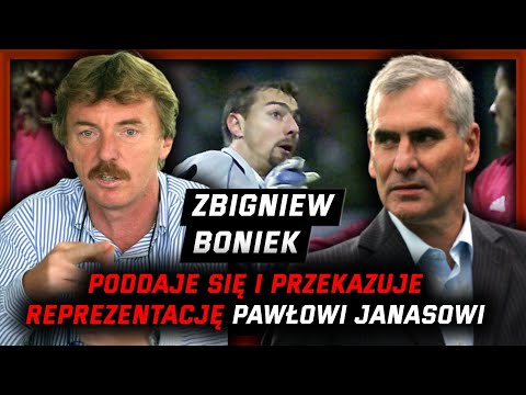 Zbigniew Boniek surrenders and hands over the representation to Paweł Janas (period 06.2002 - 06....