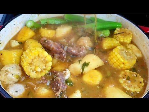 split peas beef soup | recipe guyanese style
