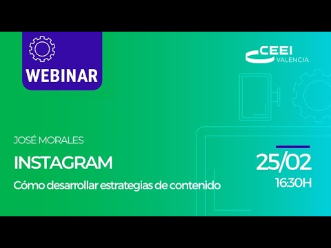 Webinar Cmo desarrollar estrategias de contenido en Instagram[;;;][;;;]