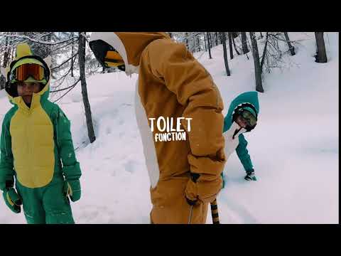 WEEDO FUNWEAR IS....FUN AND ALSO SUPER FUNCTIONAL BY MANUFACTURE - WAIST ZIP