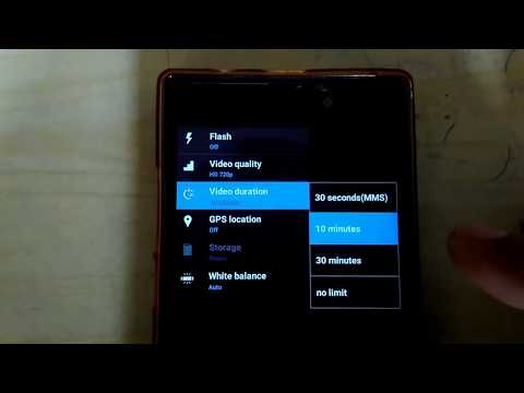 LYF WIND7S ALL CAMERA SETTINGS