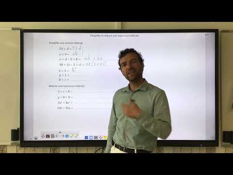 Simplifier et réduire une expression littérale