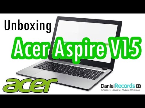 Unboxing Laptop Acer Aspire V3-574 en Español | Acer Aspire V15