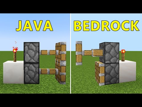 Insane Redstone Showdown: Java vs Bedrock!