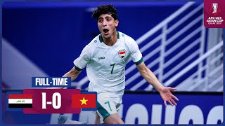 #AFCU23 | Q-Final : Iraq 1 - 0 Vietnam