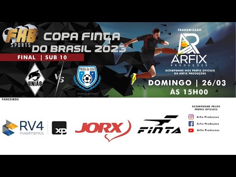 UNIÃO RD x PRATA DA CASA - FUTSAL SUB 10